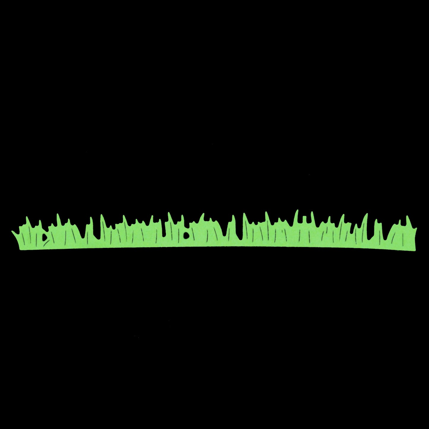 Grass border die cut for card making scene building and landscapes