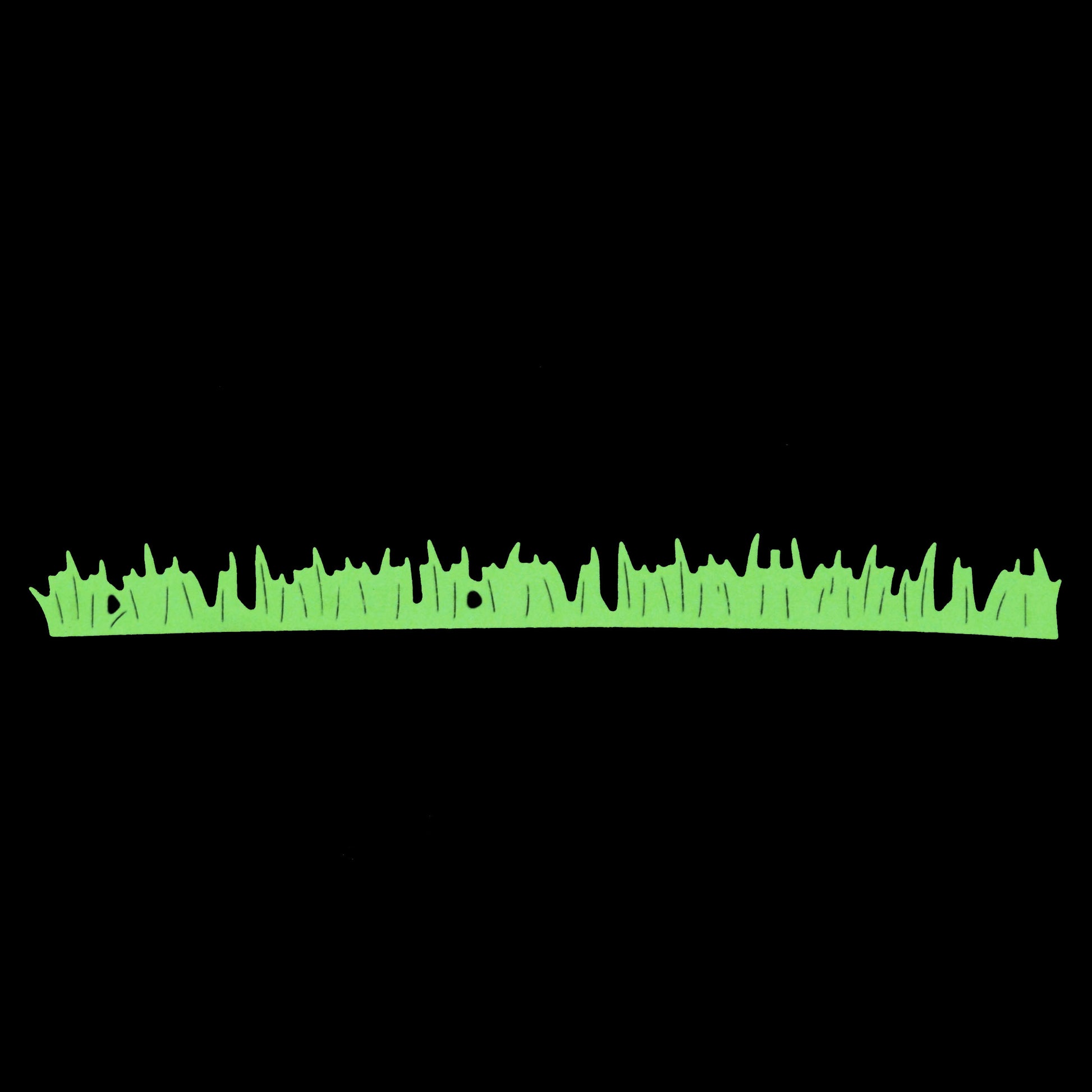Grass border die cut for card making scene building and landscapes