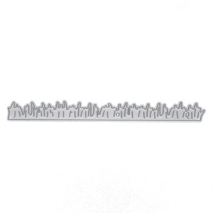 Grass border die cut for card making and papercraft borders