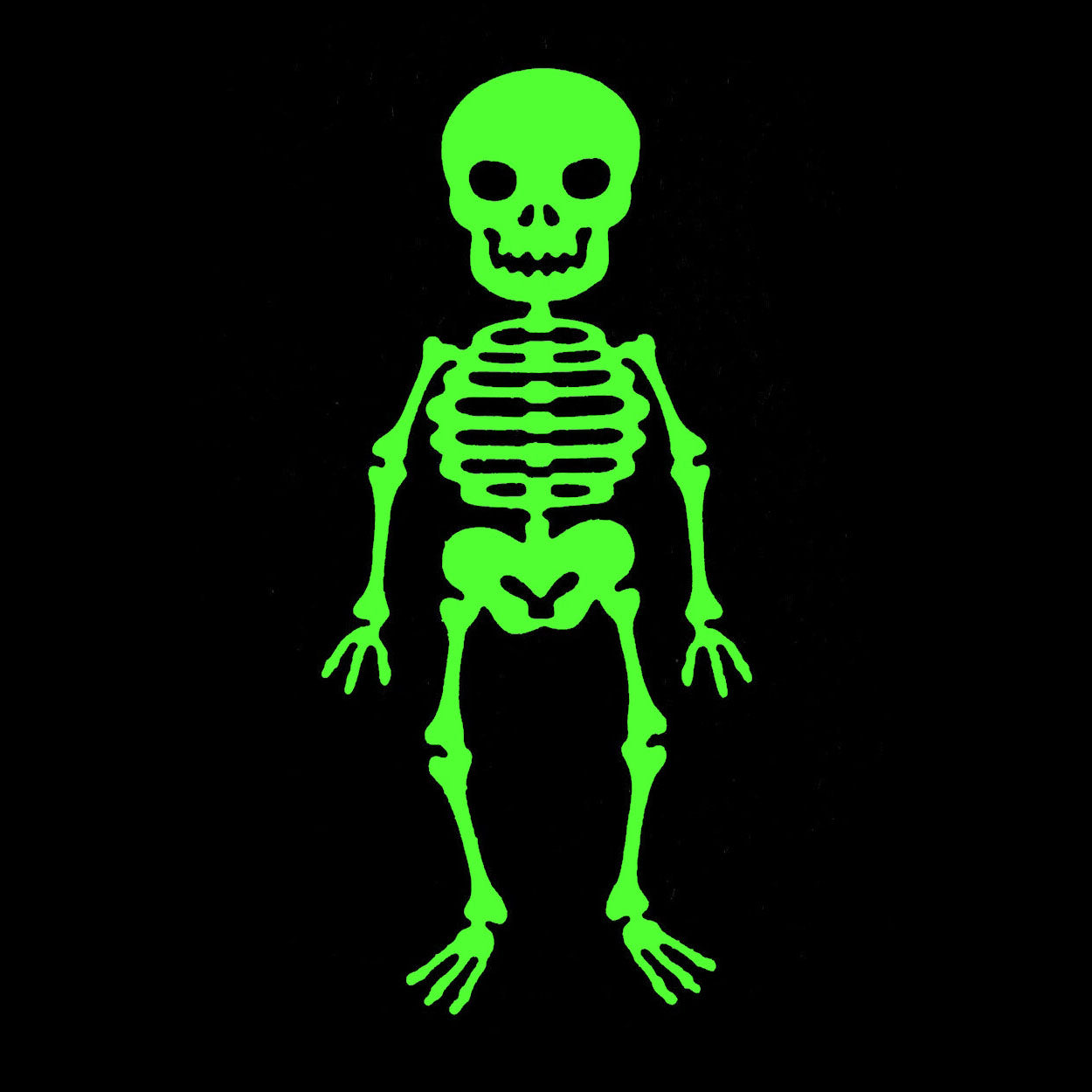 Halloween Skeleton Metal Cutting Die – Spooky Character for Card Making